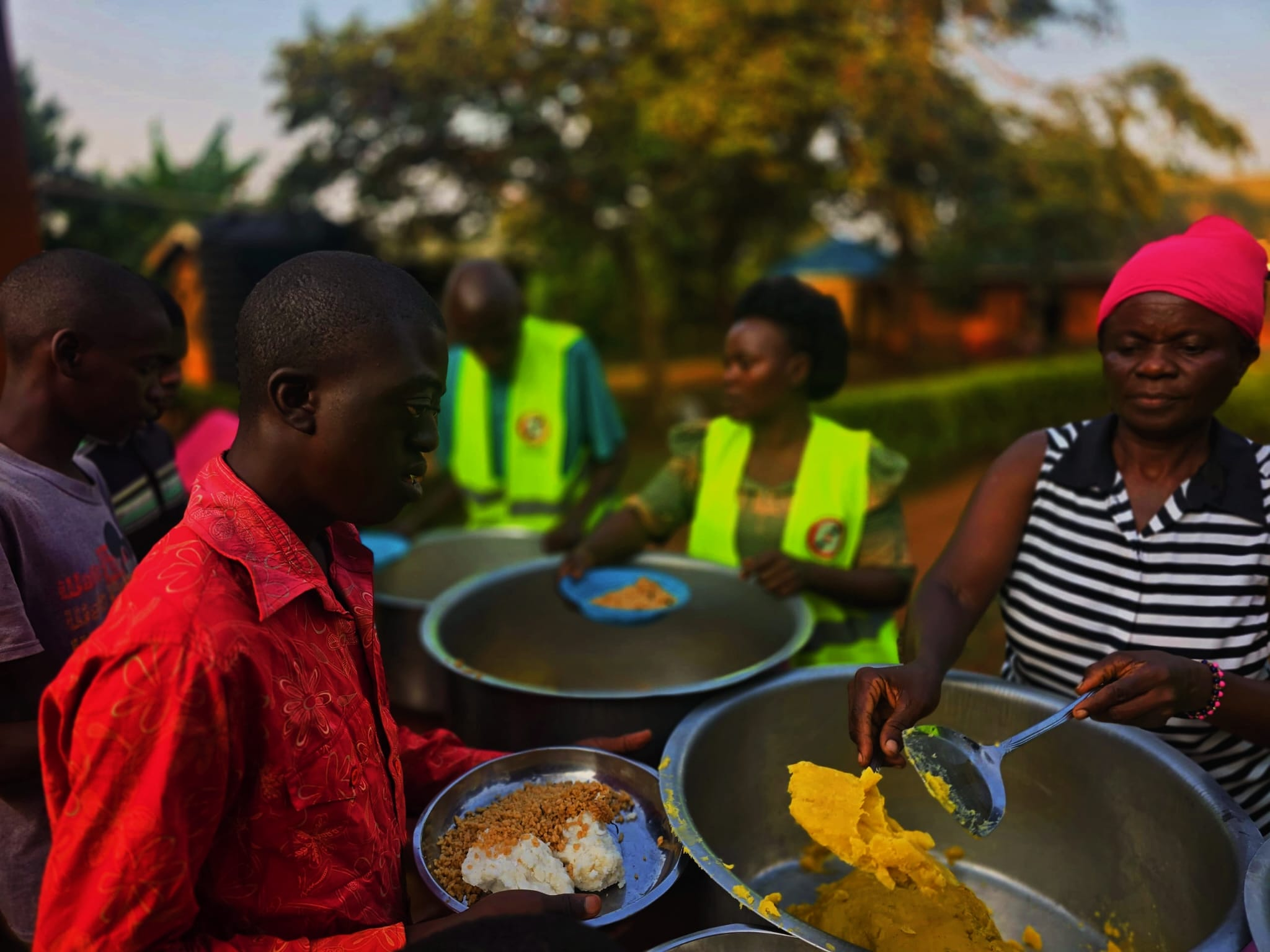 The Uganda school-meals project, photo 1
